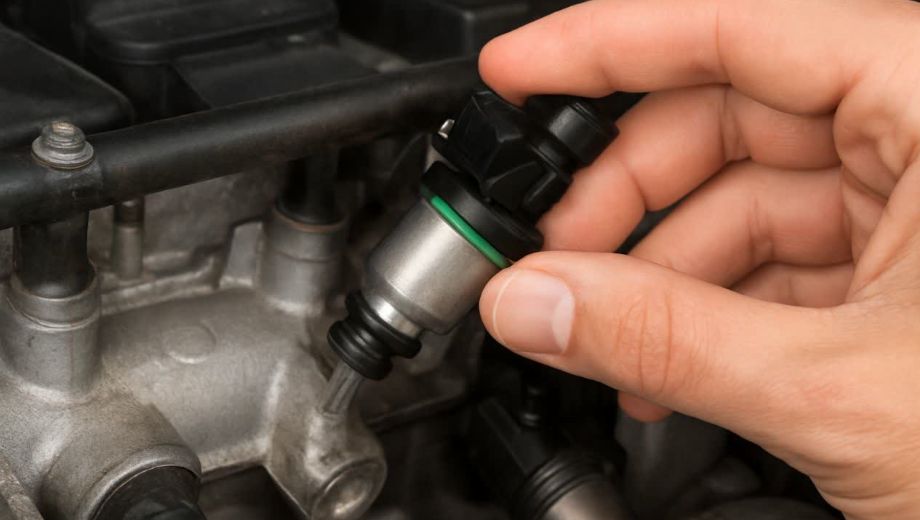 انژکتور خودرو تمیز