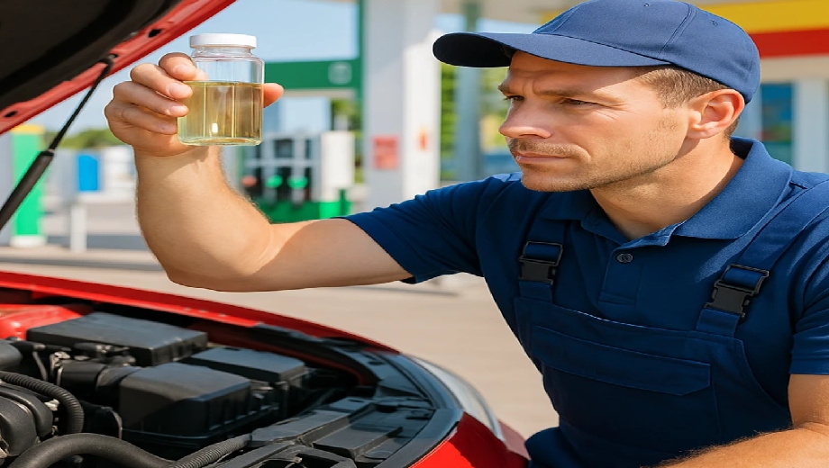 بررسی کیفیت و نمونه‌گیری سوخت