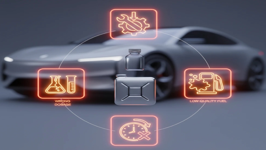 اشتباهات رایج در استفاده از مکمل بنزین و راهکارهای علمی برای پیشگیری از آن‌ها