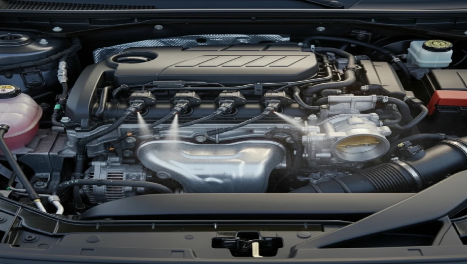 افت ناگهانی شتاب هنگام گاز انژکتورهای نیمه‌مسدود 