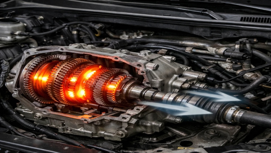 کارکرد نامناسب گیربکس