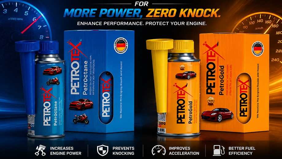 اکتان پتروتکس Petrotex؛ راهکار حرفه‌ای افزایش قدرت موتور و جلوگیری از ناک