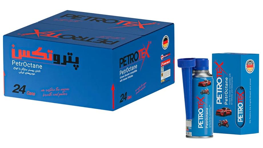 فروش کاتنی مکمل بنزین و اکتان بوستر PetrOctane پتروتکس در اکتان مارکت
