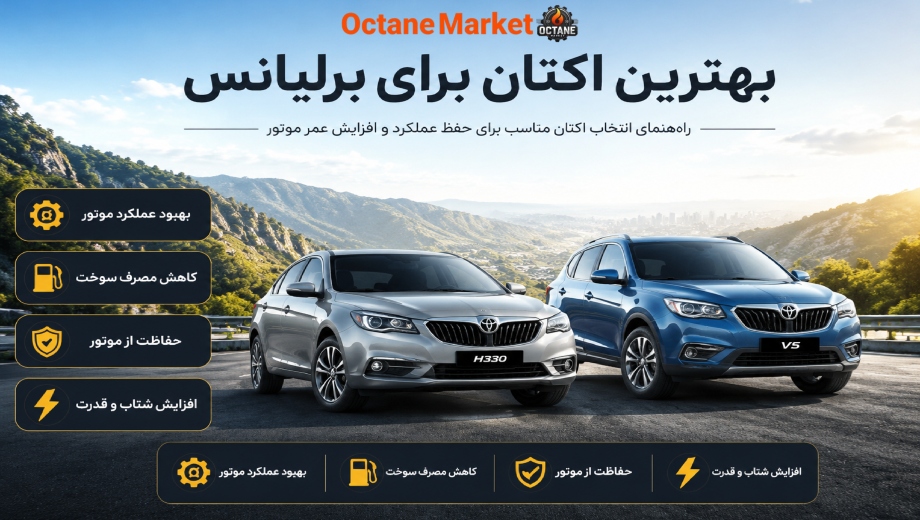 راهنمای انتخاب بهترین اکتان برای برلیانس