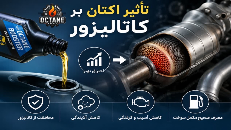 تاثیر اکتان بر کاتالیزور